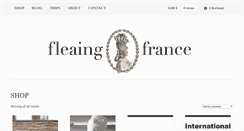 Desktop Screenshot of fleaingfrance.com